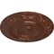Ekena Millwork Biddix Ceiling Medallion (Fits Canopies up to 7 1/2"), Hnd-Painted Copper Penny, 20 7/8"OD x 1 1/4"P CM20BXCPS - alternate 4
